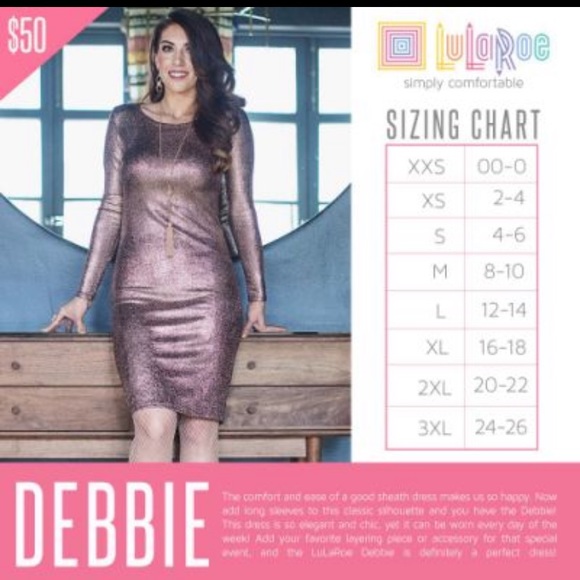 LulaRoe Debbie Dress - Picture 6 of 7